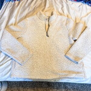 Teddy Bear Jacket - Sherpa Half-Zip Pullover